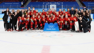 A photo of the Olympic team. 