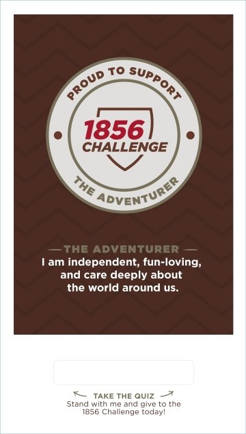 Together, We Make An Impact. 1856 Challenge