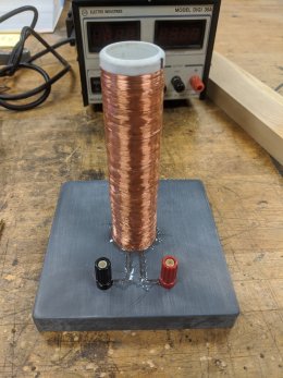 coil on base
