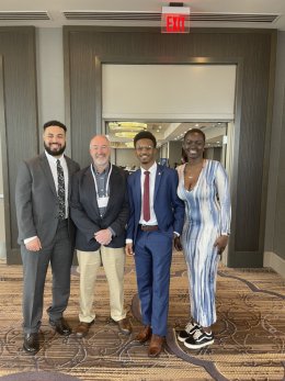 Michael Paulino, Bill Short, Hamidou Sylla, and Penda Sarr.