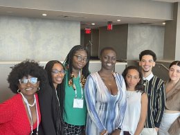 Saint Lawrence students attend the American Association of Colleges & Universities Conference on Diversity, Equity, and Student Success.