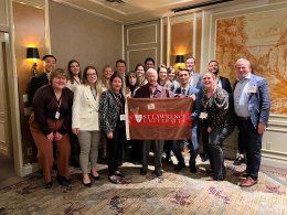 Current students and St. Lawrence Alumni Gather in New York City