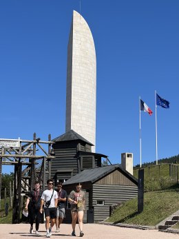 Students Visit Natzweiler Struthof Concentration Camp