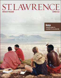 Summer Magagzine cover of students in Kenya