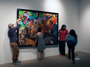 Preparing For The Senior Gallery Show