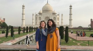 Laurentians in front of the Taj Mahal