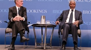 Kofi Anan at Brookings