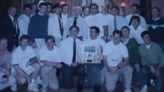 A group of people staged for a photo.