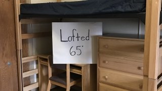 Lofted Bed