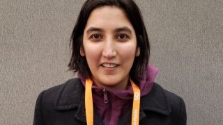 Headshot of Assistant Professor of Physics Massooma Pirbhai.