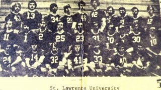 Lacrosse team photo from 1973