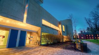 Owen D. Young Library's Main Entrance