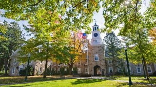 Sykes exterior early fall