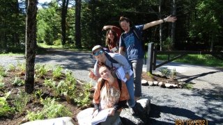 On field trips, students are eager to learn about the Adirondack Park.