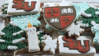 St. Lawrence themed holiday cookies