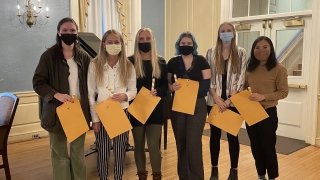 Psi Chi Inductees for Fall 2021