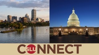 SLU Connect Boston and DC graphic