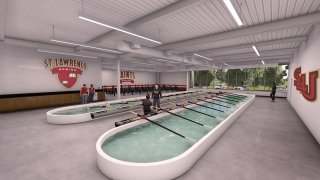 new rowing room in Appleton arena