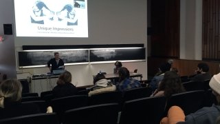 Artist Chloe Alexander gives a talk about her work