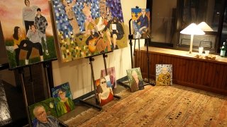 Reception for Artist McKael Barnes' SYE project