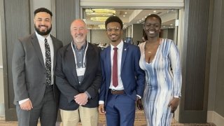 Michael Paulino, Bill Short, Hamidou Sylla, and Penda Sarr.