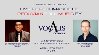 Baner LIVE PERFORMANCE OF PERUVIAN FOLK MUSIC