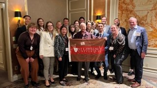 Current students and St. Lawrence Alumni Gather in New York City