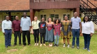Students visit the Kenya Semester Program team!
