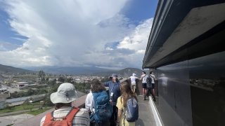 Students on a Tour in Ecuador