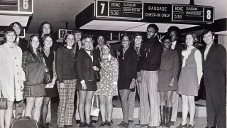 Kenya first student group 1972.