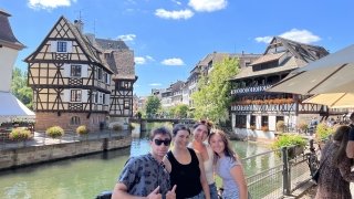 Students in Strasbourg, France