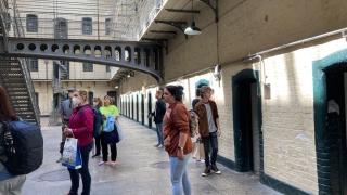 Students on Dr. Val Lehr's Summer Course