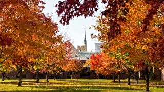 Gunnison Chapel in the Fall