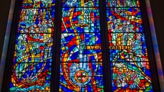 Stained Glass Window Detail