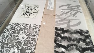 Wood, Paper, and Ink Display