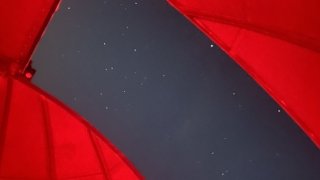 View from inside observatory