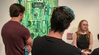 Senior Art Show Opening Reception