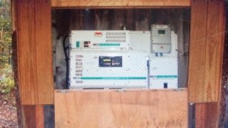 Our electricity converter, so we can use the sun’s energy throughout the village.