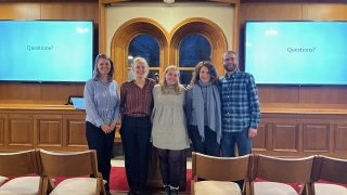 Lori Clark, Abigail Lateer, Leslie Herold, Natalia Singer, Aaron Iverson