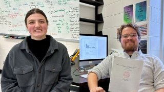 Nora Wagner and Tyler Karasinski