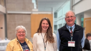 Aileen O'Dononghue, Eszter Keszthelyi '28, Jeffrey Miller