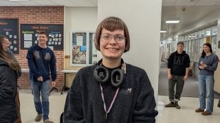 2025 Piathlon Winner: Circle Drawing: Charlotte Hobbs ’26 (Anthropology/Art)