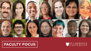 From left to right: Tyler Rife, Ashley Rife, Petros Vilakati, Allie Rowland, Cynthia Bansak, Esther Oey, Rebecca Jewell, Howard Eissenstat, Tom Ryan, Anna Fahr, Lillian Li, Merle Maynard, Joseph Braimah, and Elyssa Twedt