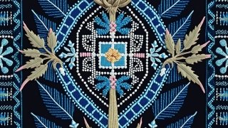 Ameera Kawash, Tatreez Garden (image generated from custom AI generator), 2025