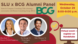 SLU x BCG Alumni Panel 
