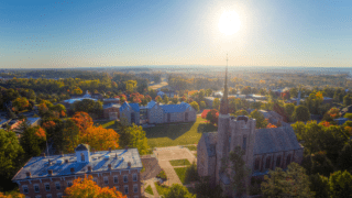 St. Lawrence University Arial View