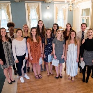 Group of St. Lawrence Students