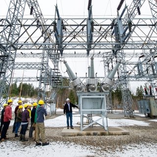 Laurentians at power plant