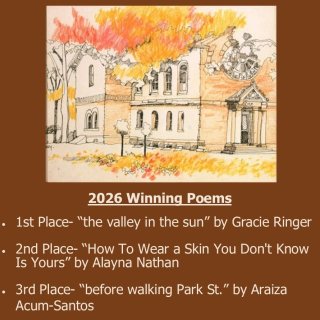 2026 Price Poetry Prize Winners