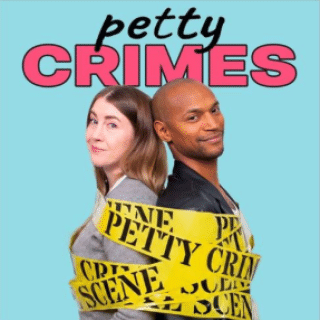 Griff Stark-Ennis and Ceara Jane O’Sullivan, co-hosts of the Petty Crimes podcast